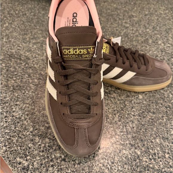 Adidas Spezial Brown and Pink Sneakers - Picture 2 of 6